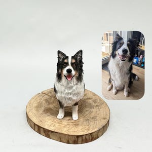 Custom Pet Wedding Cake Topper, Personalized Dog Statue, Wedding Cake Topper, Pet Birthday, 3D Dog Statue, Cat Statue, Pet Birthday