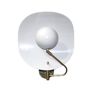 Italian Sputnik Mid-Century Modern Wall Sconce Ceiling Lamp Lighting Fixture