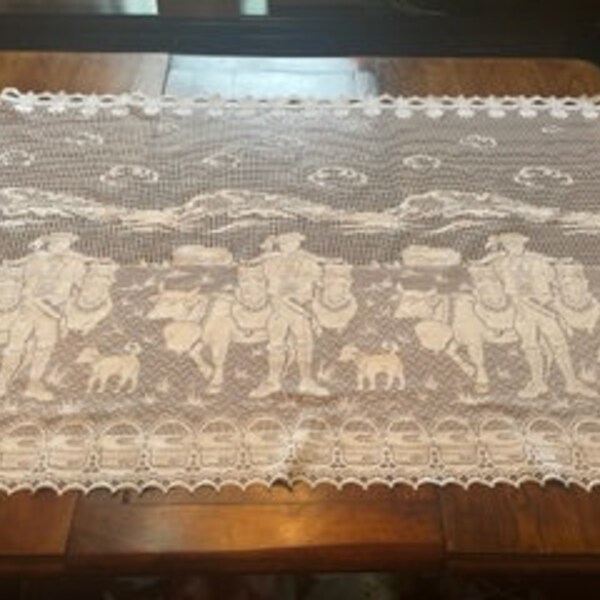 Pastoral Lace Curtains - Pair - Very nice