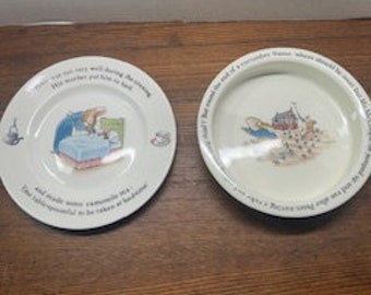 Peter Rabbit Baby Dish and Bowl - Wedgewood