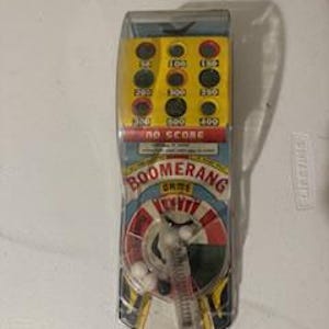 Boomerang Pin Ball Game for Tabletop - Original Box - Vintage