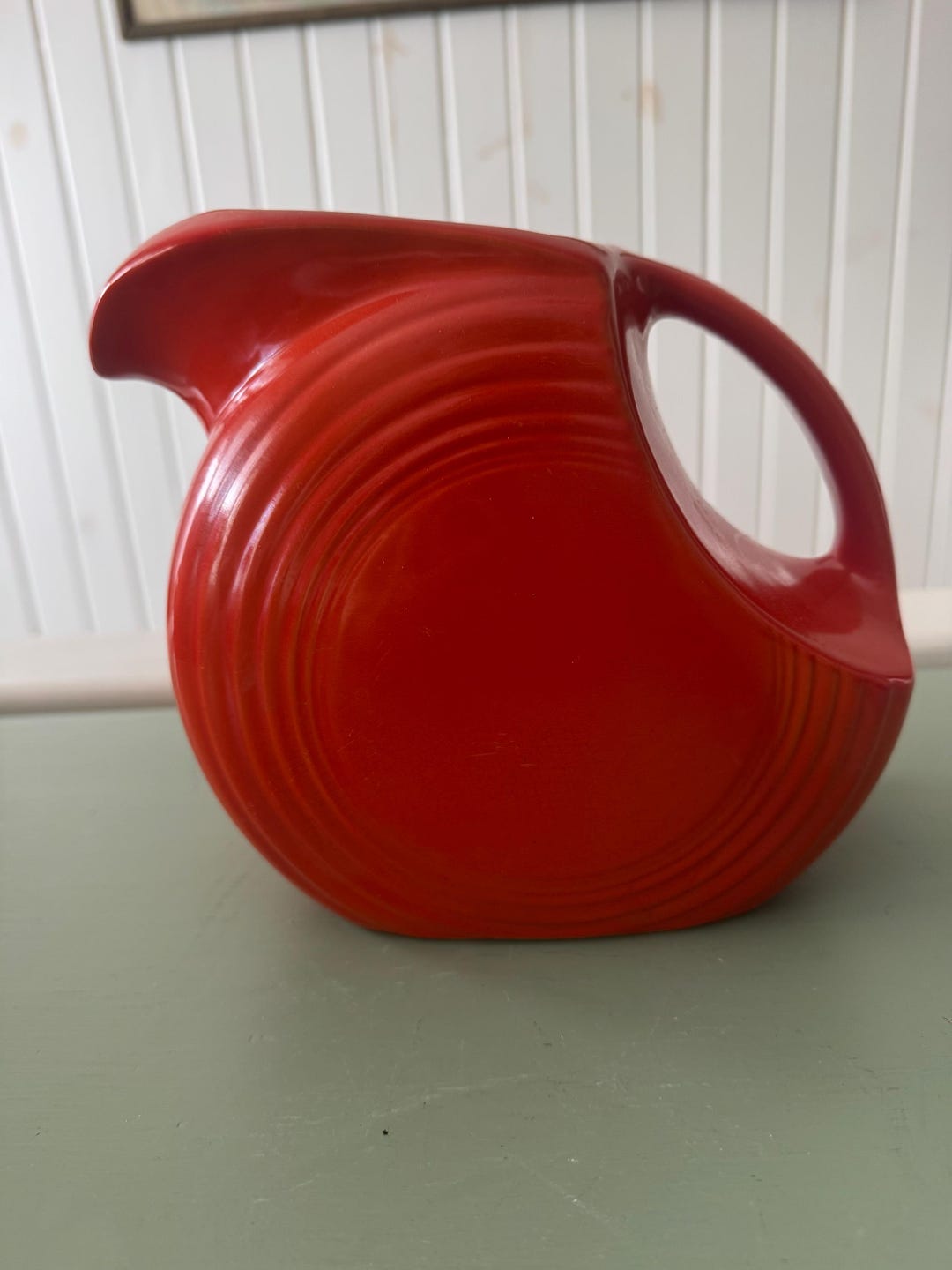 Fiesta Bright Orange 64 Oz Pitcher - Etsy