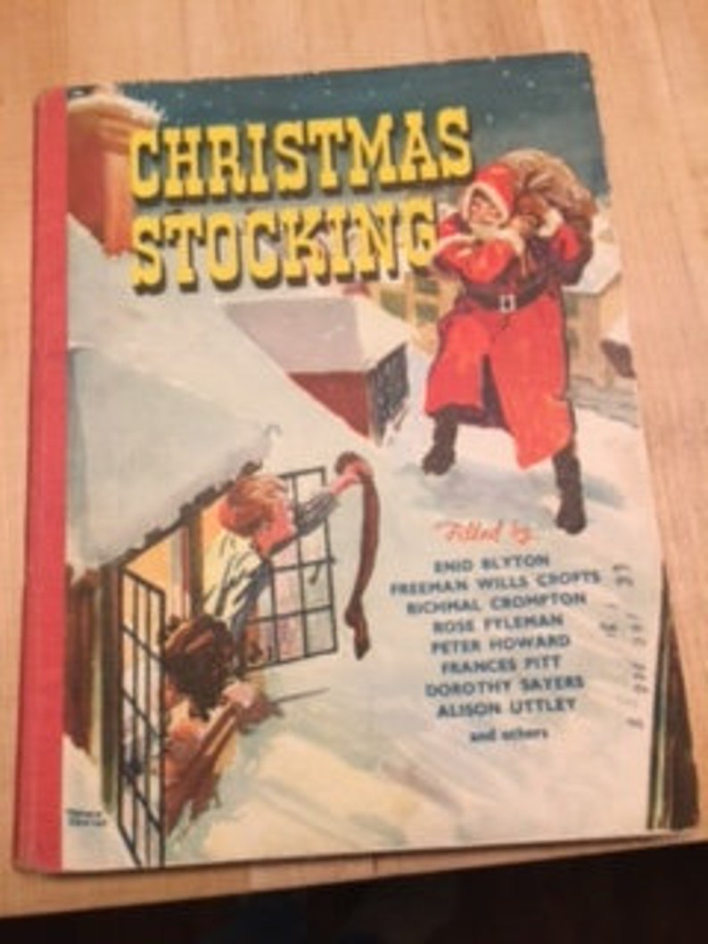Christmas Stocking Children's Christmas Story Book 1949 image 1