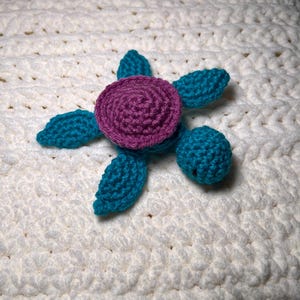 Handmade Crochet Sea Turtle Plushie