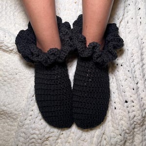 Handmade Crochet Ruffle Socks in Any Color