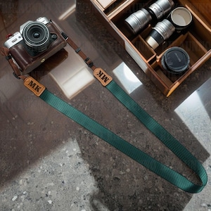 Personalized Engraved Text Nylon Camera Shoulder Strap, For SLR Camera Strap, Micro Single Camera Shoulder Strap, Camera Accessories Gift