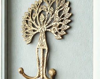 3X Tree Wall Hooks, Wall Hooks, coat hook, wall hooks, key holder vintage hook, handmade hook, entryway bathroom hook rustic farmhouse decor