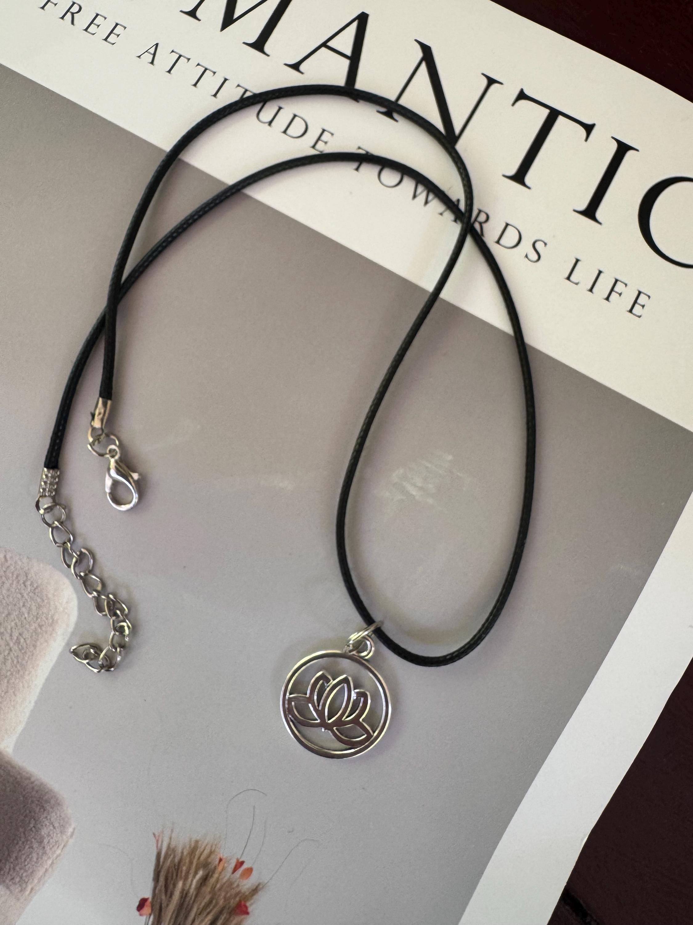 Volcanic Stones Vintage Matching Necklaces 2 KELMARI VOLCAN LAVA STONE DAINTY NECKLACE | HANDMADE JEWELRY  main image 3