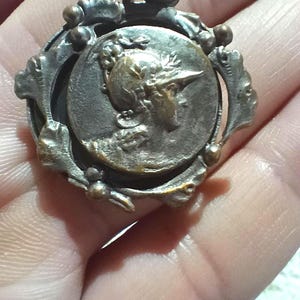 Vintage French Silver Pendant