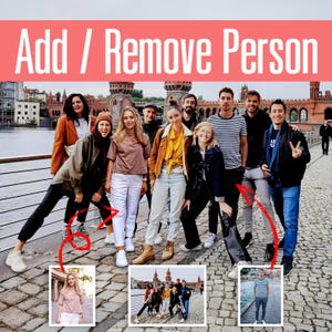 Aggiungi persona alla foto, unione realistica di foto diverse, unione di foto di famiglia, aggiungi persona deceduta alla foto, aggiungi persone alla modifica della foto