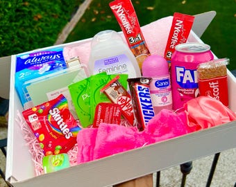 Menstrual Self-Care Box – PMS Comfort Kit, Gift for Her