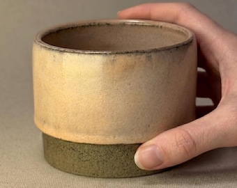 Small Espresso Cup 150 ml (5 oz), Handmade Stoneware Coffee Cup, Minimal Ceramic Mug, Tiny Cup, Mothers Day Gift for Mom