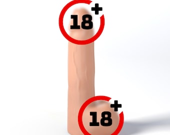 7inch/18cm Realistic Adult Toy (Mature Content) 3d printing model STL