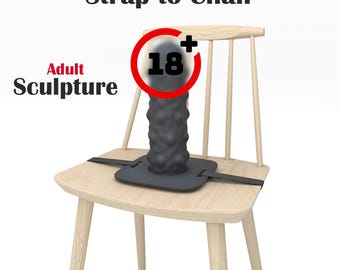 THE IMPALER 12inch Strap To Chair V.2 Fantasy Adult Sculpture (Mature Content) 3d printing model STL