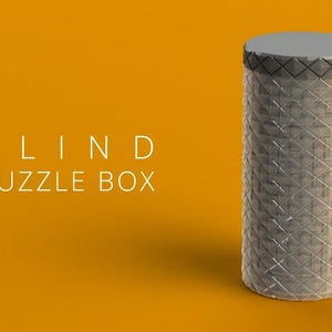 Hidden Labyrinth Maze Box – Blind Mechanical Puzzle for 3D Printing (Digital Download)