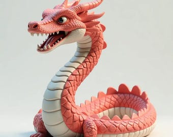 Nasty Dragon Snake | 3D Print files