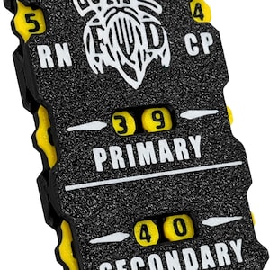Elite Battle Tracker - Wargame Score Keeper op tafel