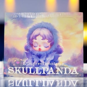 Pop Mart L’Impressionisme θSKULLPANDA Series Plush Doll Sealed Case (9 Blind Box)