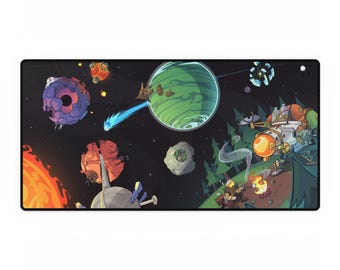 Outer Wilds Inspired Desk Mat | Gaming Mouse Pad | Outer Wilds Mouse Pad | Perfect Desk Accessory