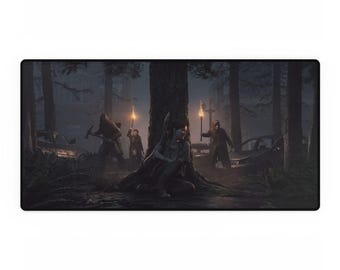 TLoU Ellie Inspired Desk Mat | Gaming Mouse Pad | Perfect Desk Accessory