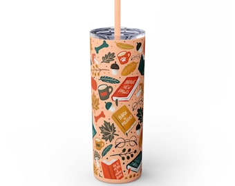 Barking Good Books - 20oz Skinny Tumbler