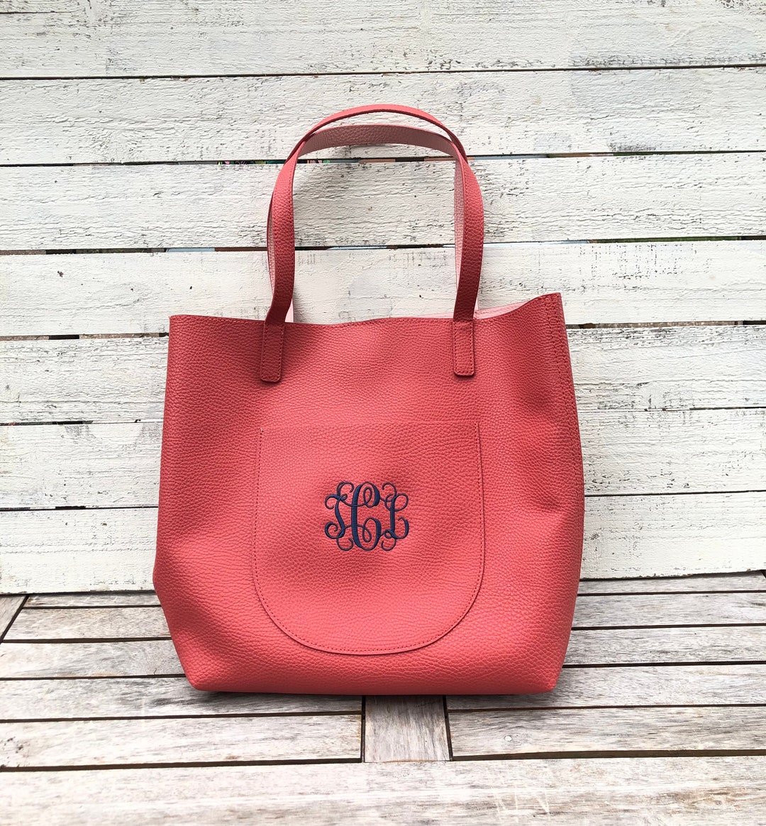 Monogrammed Purse / Personalized Handbag / Monogrammed Tote Bag / Christmas Gift / Bridesmaid