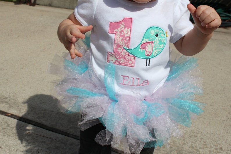 Bird Birthday Shirt Girls Bird Birthday Shirt Toddler Etsy