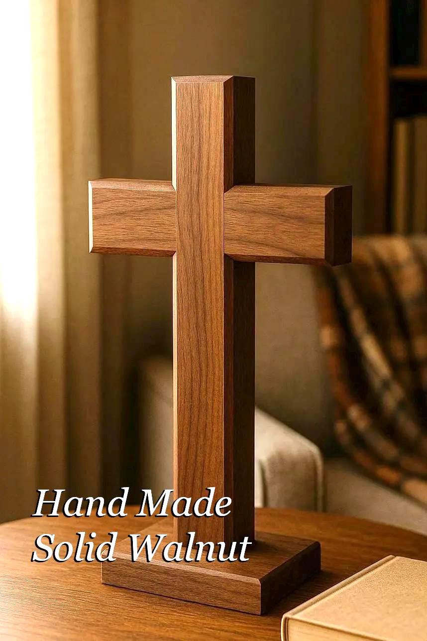 Oak Wood Cross - Etsy