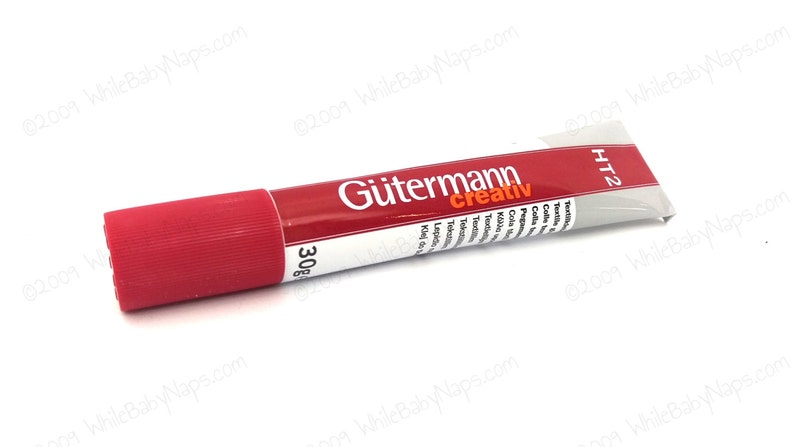 1 ORIGINAL Gutermann Creativ HT2 Textile Glue 30g adhesive for metal, fabric, leather, DIY crafts, jewelry, wood, PVC, yarn, and glue hem image 3