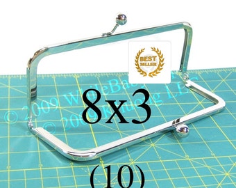 10 frames 8x3 Nickelfree with Kisslock closure