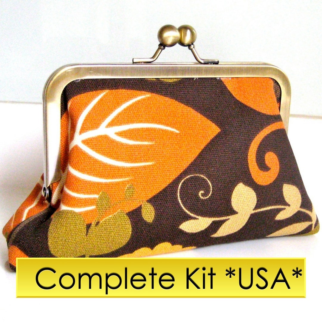 Complete 6 Inch Clutch Kit Everything Including GLUE for USA Etsy