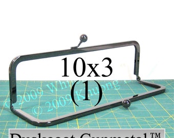 10x3 Duskcoat Gunmetal™ purse frame