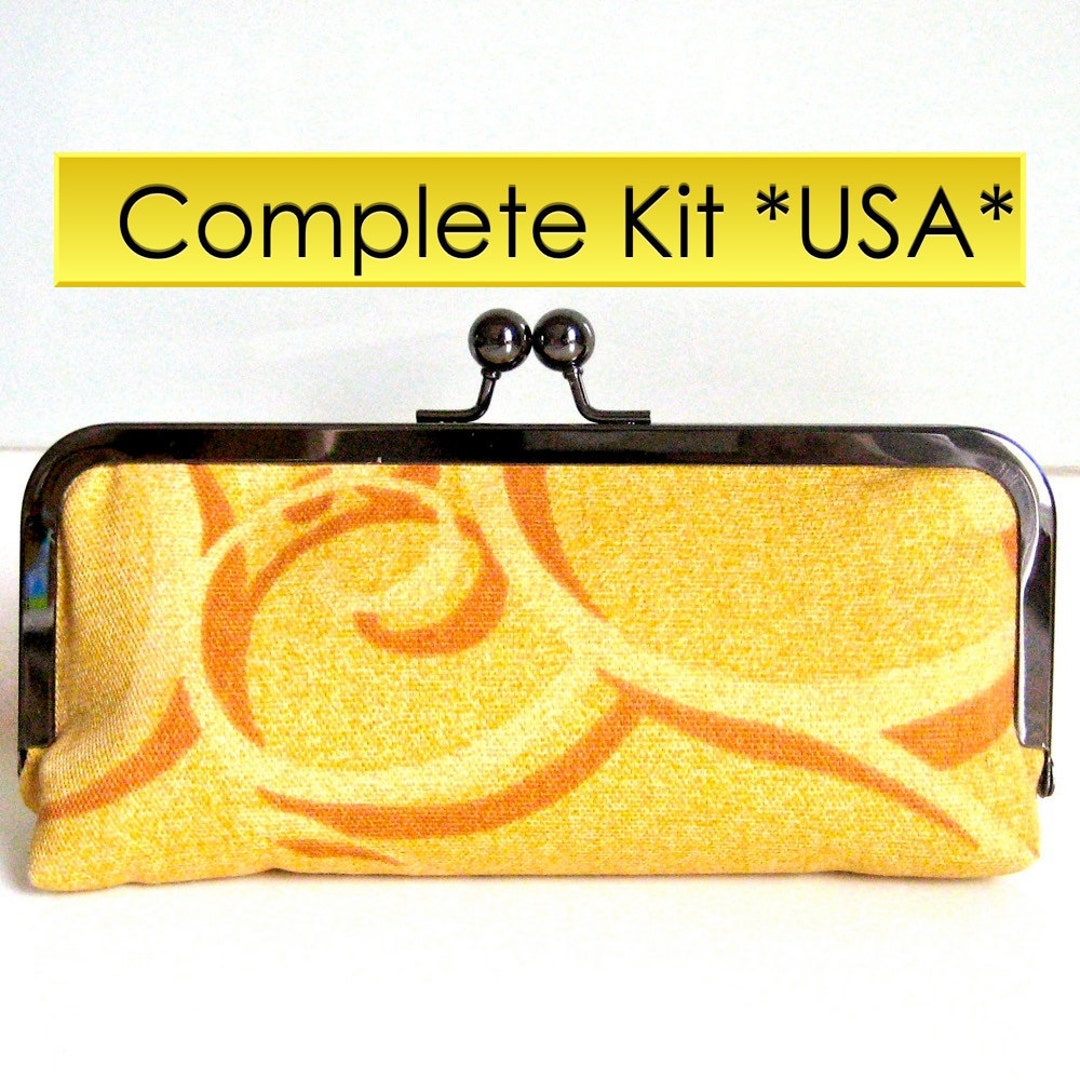 Complete 8 Inch Clutch Kit Everything Including GLUE for USA Etsy