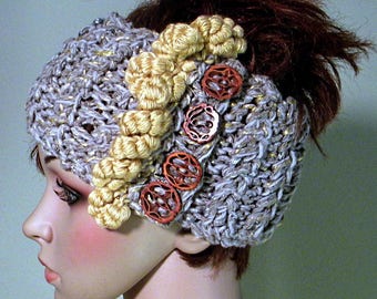 OPEN CROWN HAT - Wearable Fiber Art As It's Finest, Top Quality Yarn