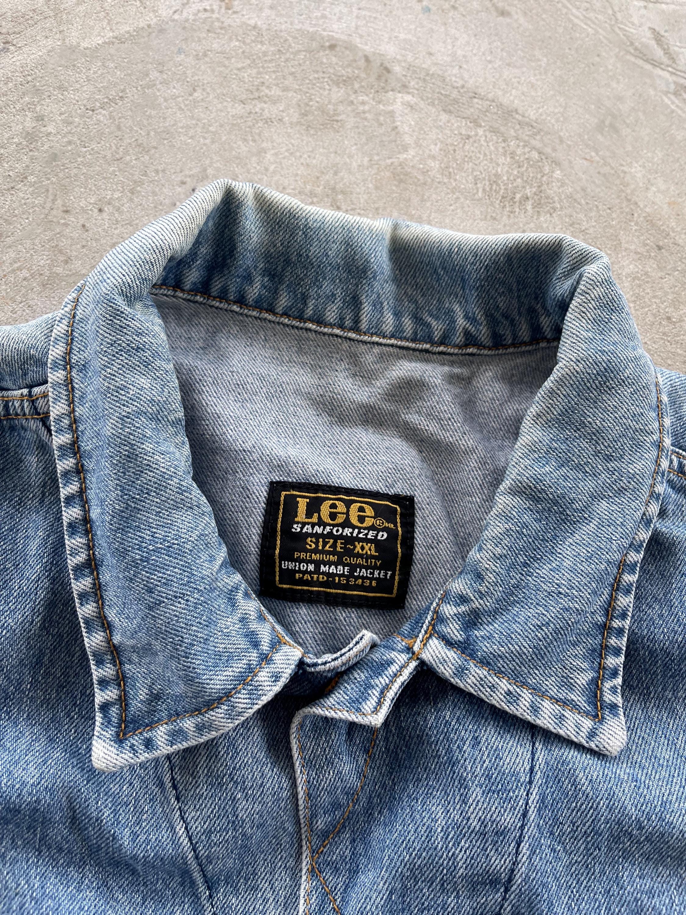 Vintage 70s Lee Sanforized Riders Jacket Union Madw USA Patd