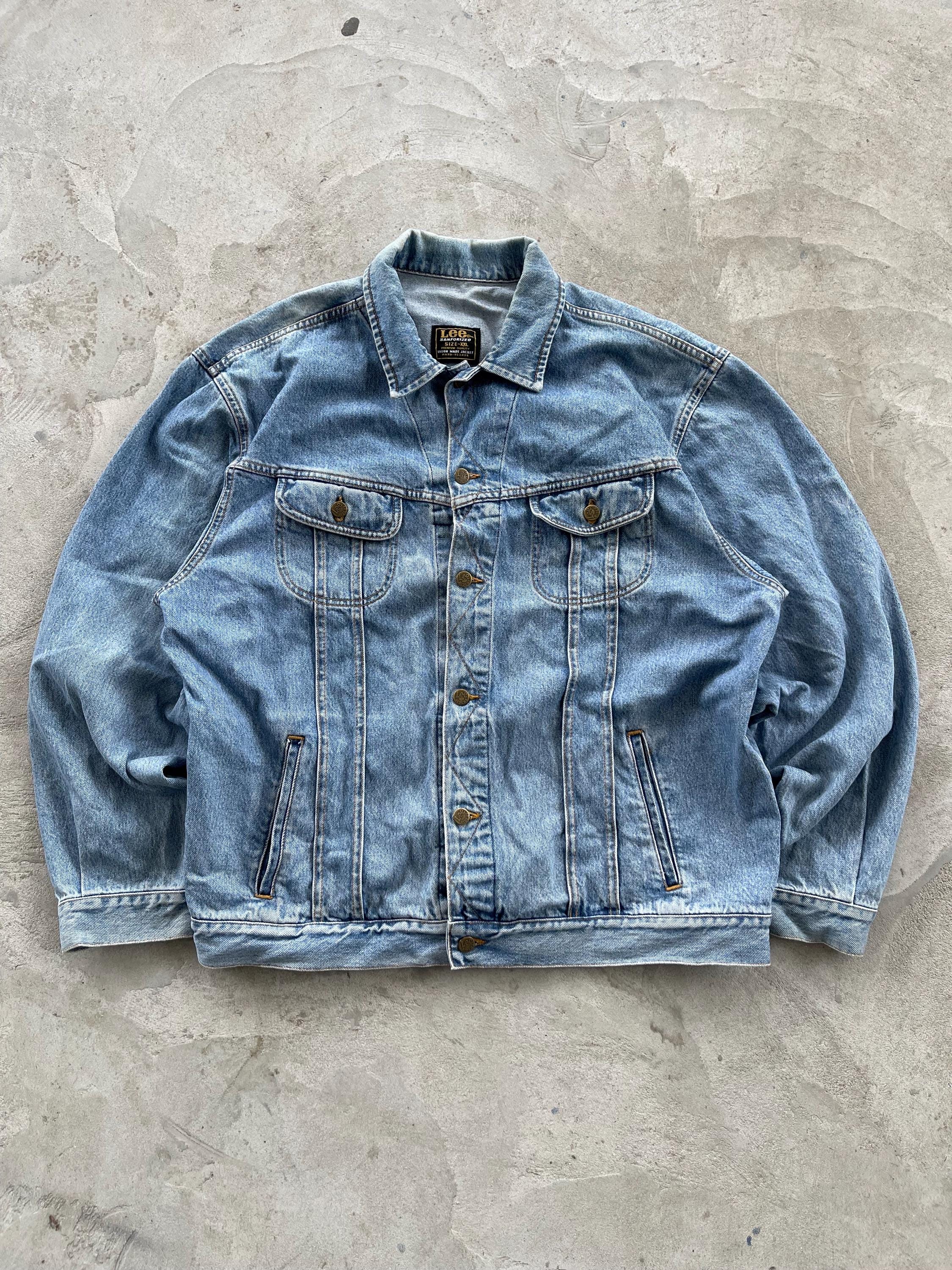 Vintage 70s Lee Sanforized Riders Jacket Union Madw USA Patd