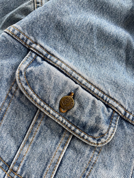 Vintage 70s Lee Sanforized Riders Jacket Union Madw USA Patd