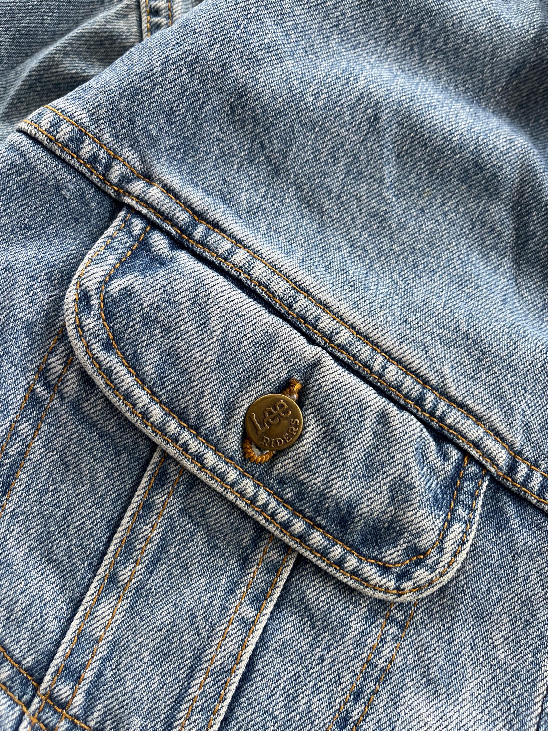 Vintage 70s Lee Sanforized Riders Jacket Union Madw USA Patd