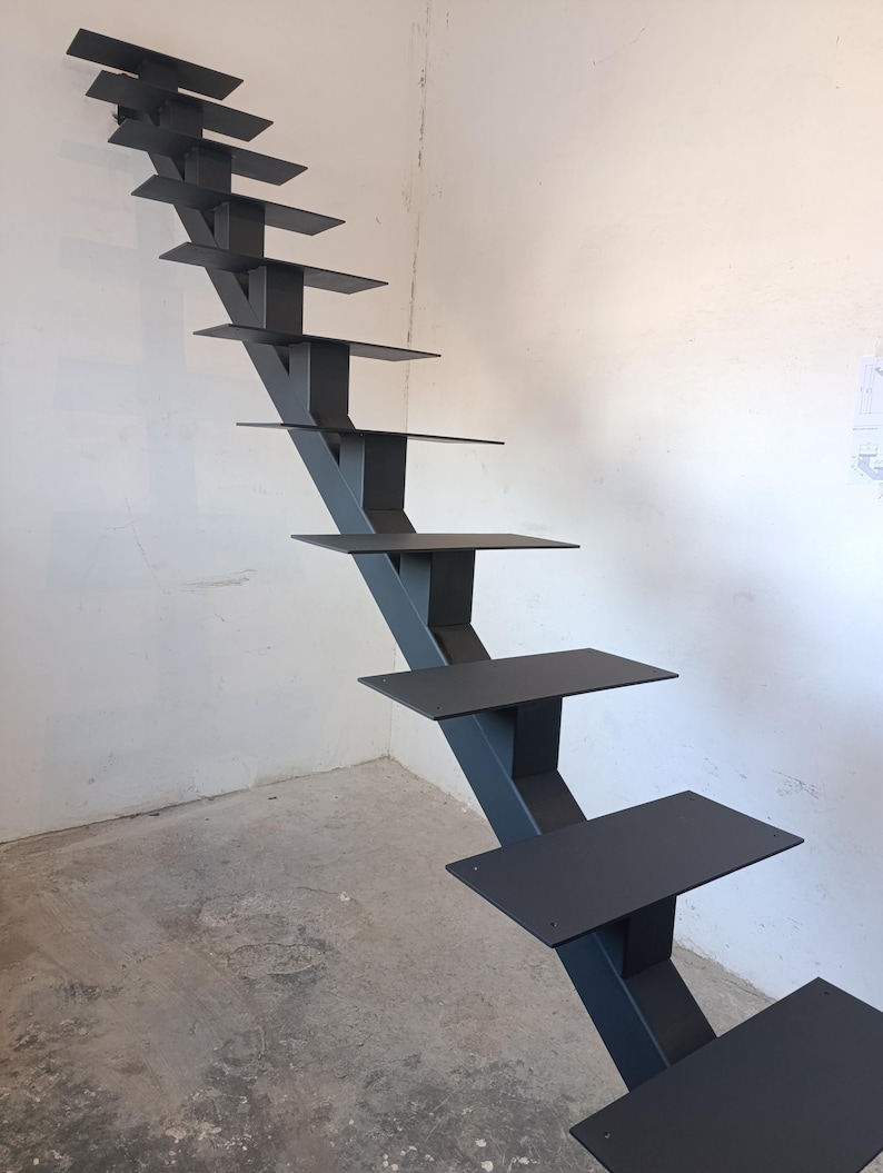 Moderne Metalltreppe, individuelle Projekte, moderne Innentreppe - Etsy.de