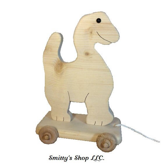 dinosaur pull toy