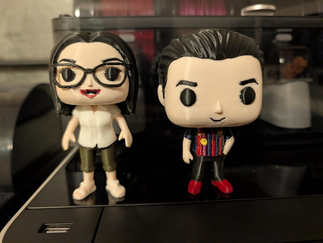 Personalized 3D Printed Action Figure - Custom Mini Me Doll - Unique ...