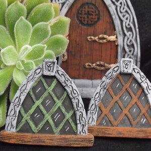 Celtic Fairy Garden Window