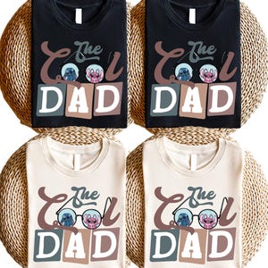The Cool Dad Shirt, Disney Stitch Shirt, Father&#39;s Day Tee, Best Dad Ever Shirt, Magical Kingdom Shirt, Family Trip Tee