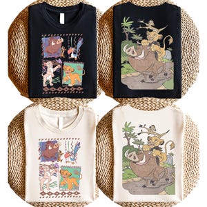Retro Lion King Shirt, Hakuna Matata Shirt, 90s Lion King Comfort Color Shirt, Animal Kingdom Shirt, Timon and Pumba, Vintage Disney Shirt