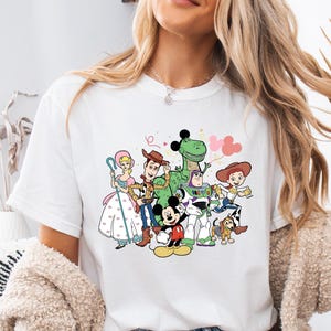 Toy Story Land Shirt, Disney Pixar Shirt, Disneyland Matching Shirt, Disney Woody Jessie Buzz Lightyear Shirt, You&#39;ve Got A Friend In Me Tee