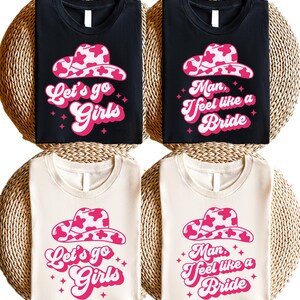 Let's Go Girls Shirt | Cute Girls Trip Tee, Country Western Shirt for Women, Perfect Party Top for Friends & Outings