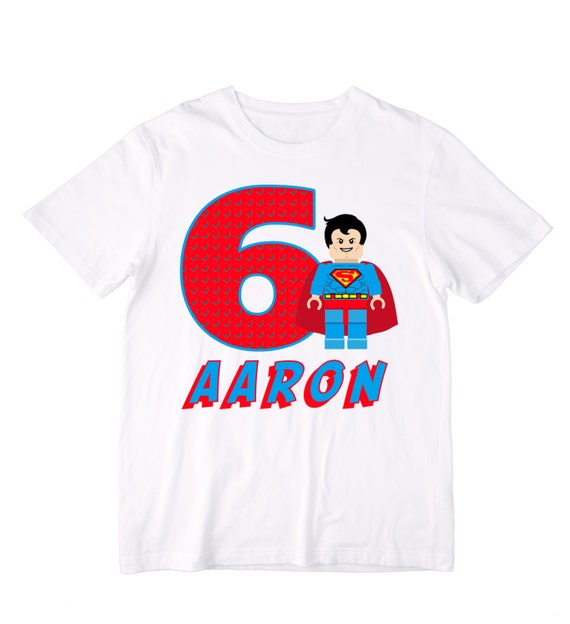 personalized superman shirt