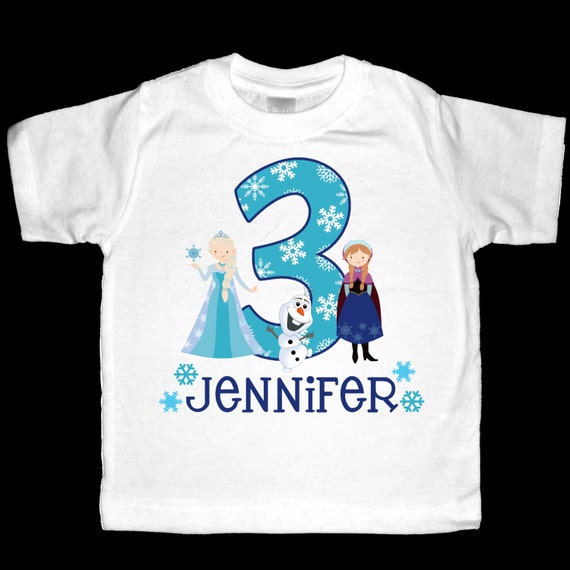 Frozen 2 Disney Princess Elsa Snow Queen Let It Go Unisex Kids Tee Youth T-Shirt