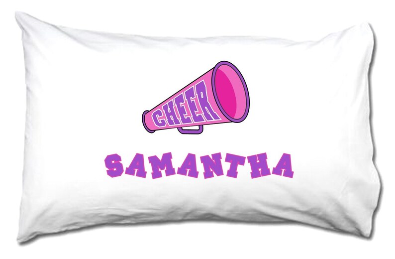 Personalized Cheerleading Standard Pillowcase Customized Etsy