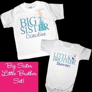 Personalized Frozen Anna and Elsa Big 